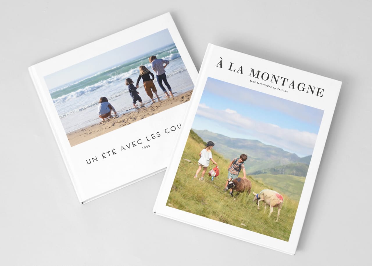 Album photo de famille couverture rigide