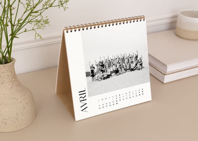 Calendrier personnalisé pour entreprise