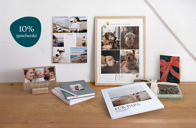 10 Prozent auf 2 Fotoprodukte