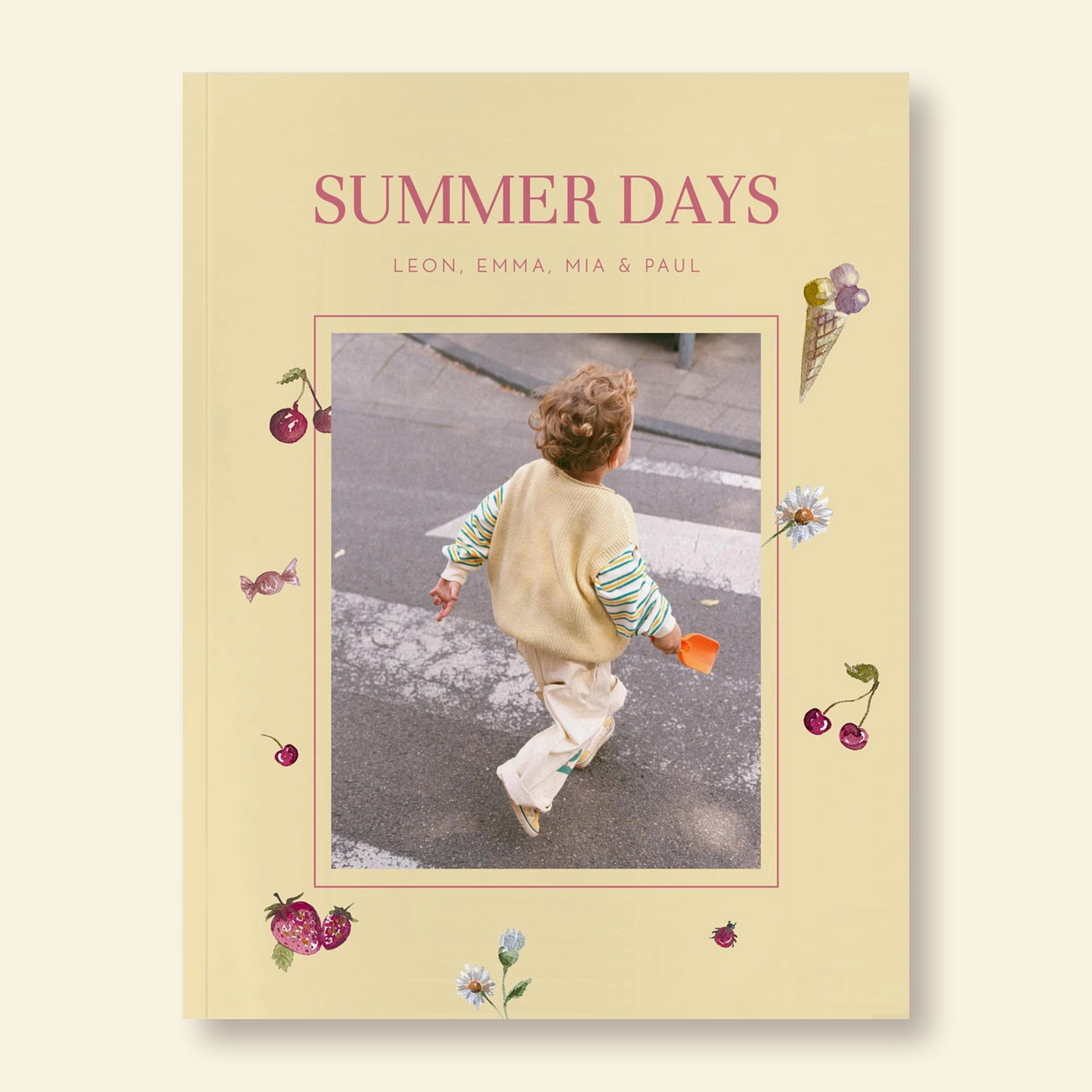 Fotobuch Softcover Days to remember - Gelb