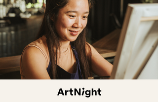 Artnight, Keilrahmen bemalden