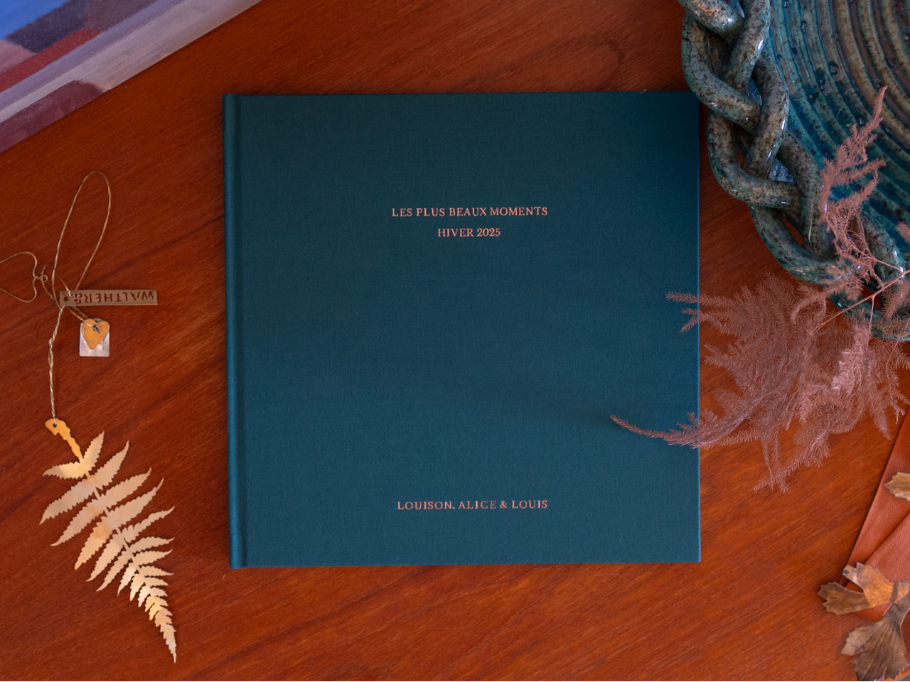 Album photo couverture tissu