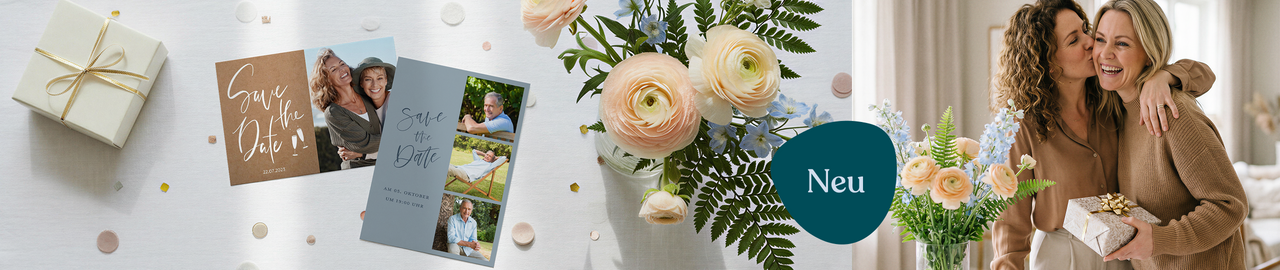 Save the Date Geburtstagseinladungen