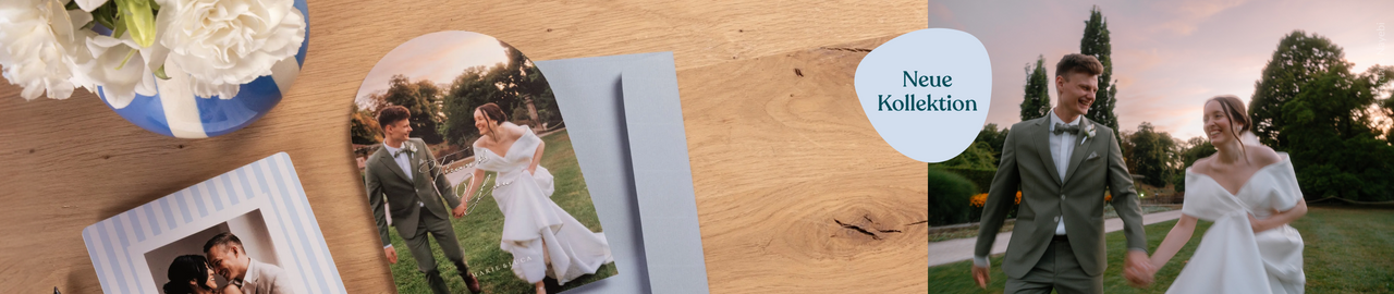 Hochzeits-Danksagungskarten von kartenmacherei mit personalisierten Fotos und Texten