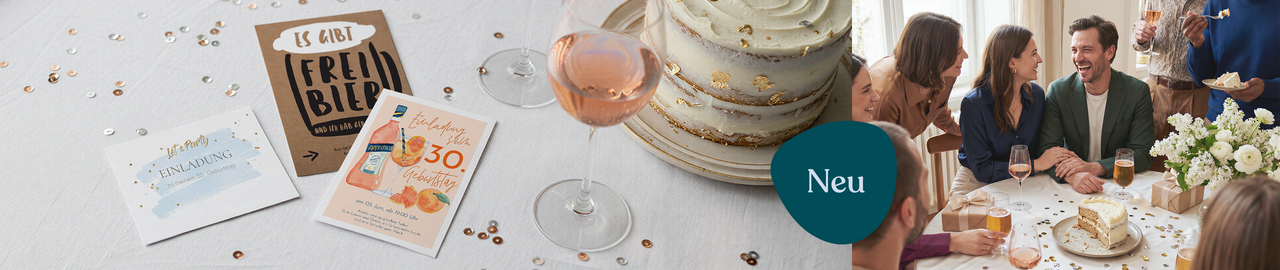 30. Geburtstagseinladungen