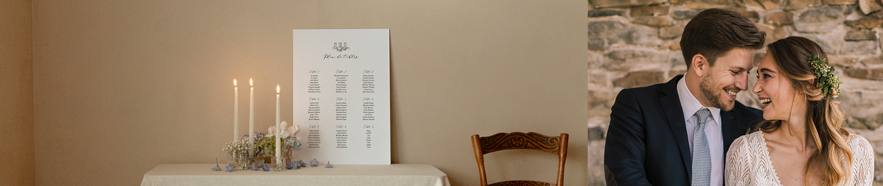Plan de table mariage