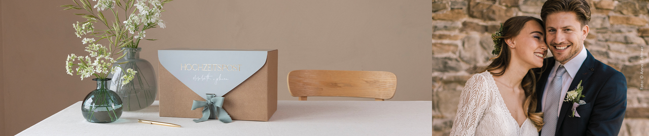 Kartenbox & Briefbox für Ihre Hochzeit