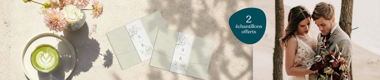 Faire-part mariage - pochette