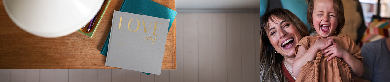 Fotobücher mit Stoffeinband