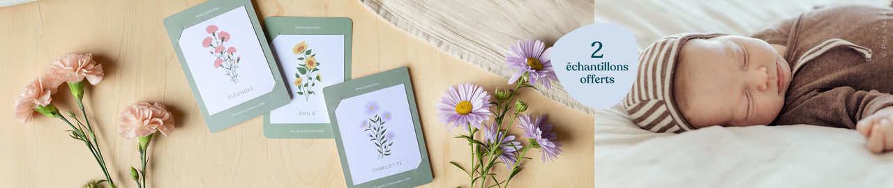 fleurs de naissance