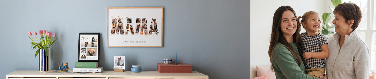 Muttertag Fotogeschenke