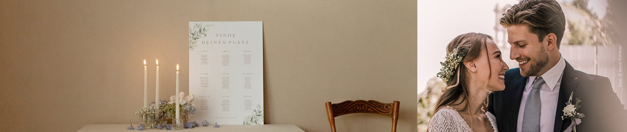 Sitzplan Hochzeit