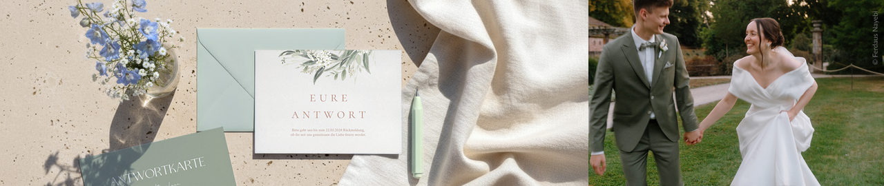 Hochzeitseinladungen modern