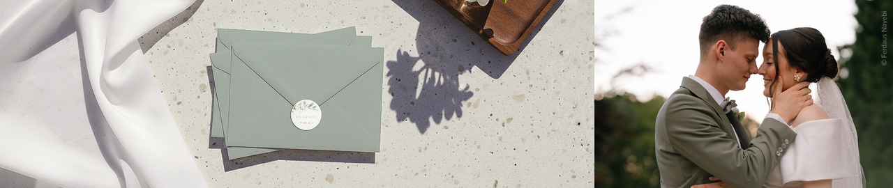 Stickers pour enveloppe mariage