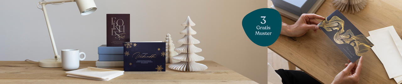 Geschäftliche Weihnachtskarten