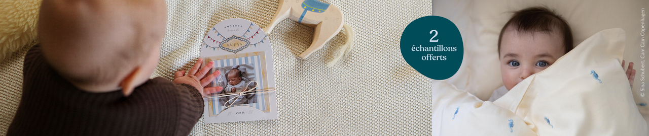 Faire-part naissance fille