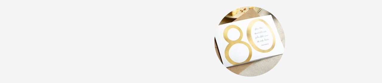 Einladung 80. Geburtstag