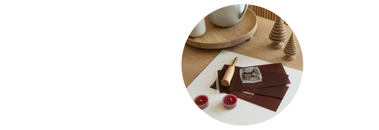 Windlicht für Weihnachten