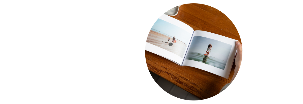 Fotobücher mit softer Bindung