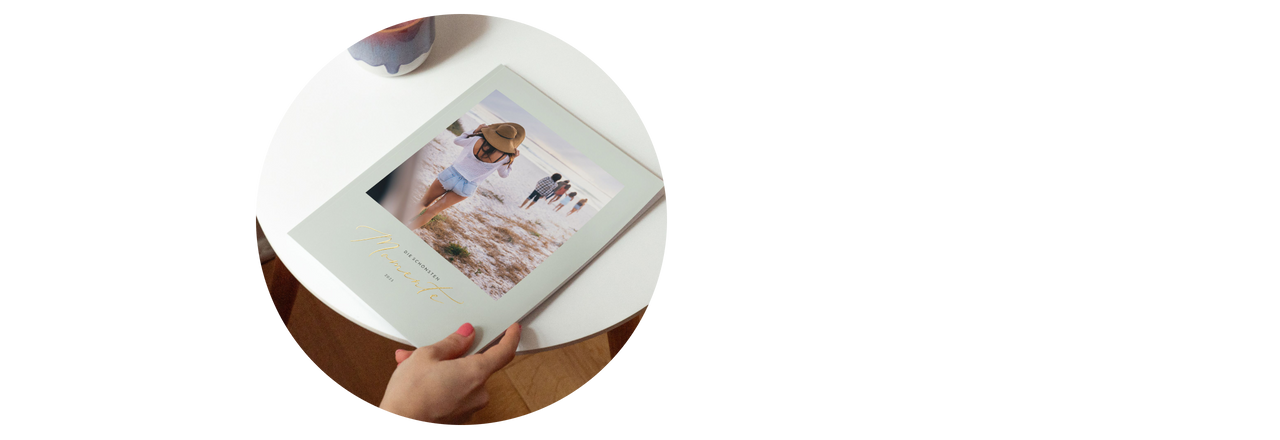 Fotobücher mit softer Bindung