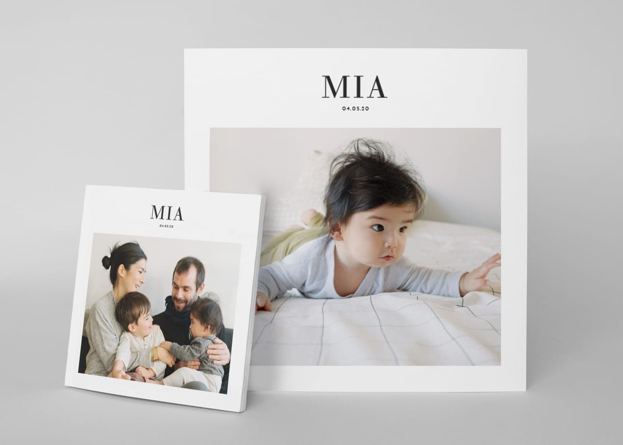 Album photo naissance couverture souple