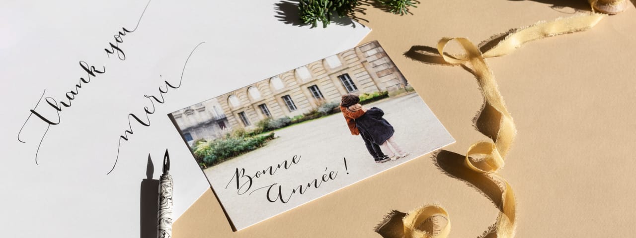 Cartes de voeux classique
