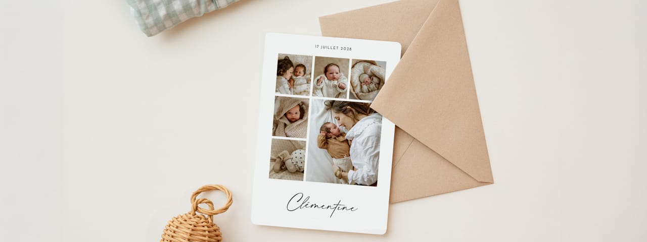 Faire part naissance