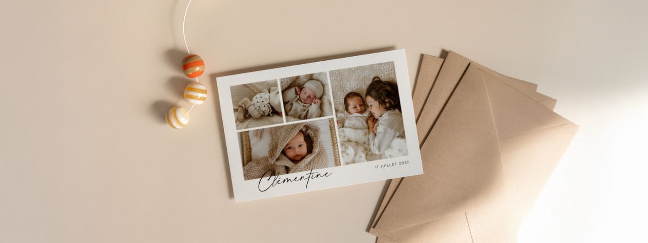 Faire part naissance