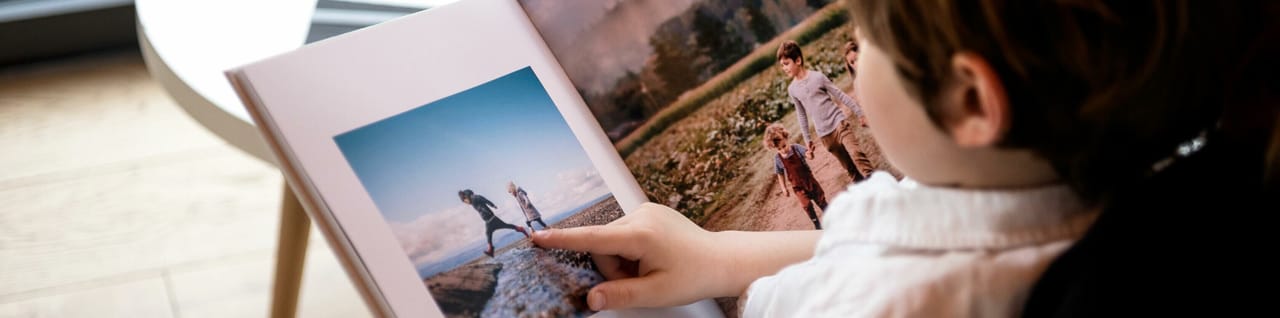 Album photo avec 100 pages blanches