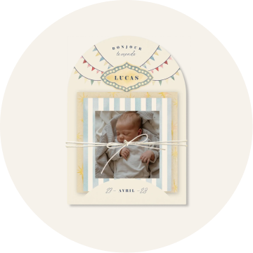 Faire-part naissance original