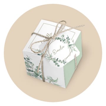 Boite à dragées mariage