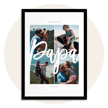 Affiche fête des pères