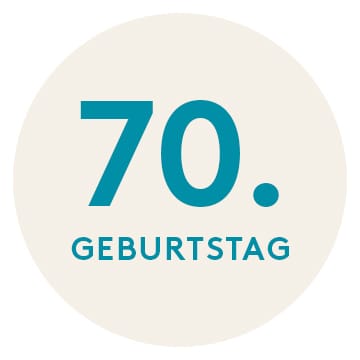 70. Geburtstag