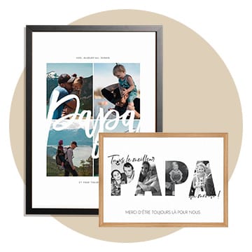 Affiche Affiche fête des pères