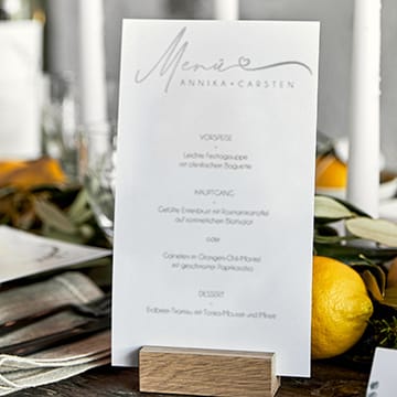 Menuekarten