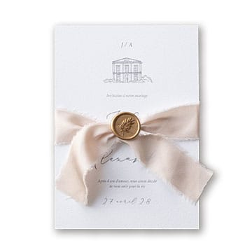 Hochzeitseinladung Elegant Romance