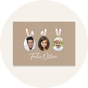 Karten aus Kraftpapier