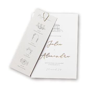 Hochzeitseinladungen Rendez-vous