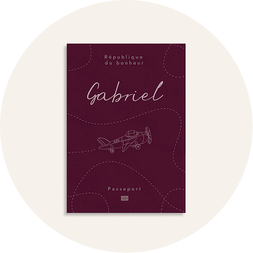 Faire-part naissance sans photo