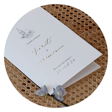 Livret de messe mariage