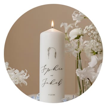 Hochzeitskerzen Hochzeitskerzen