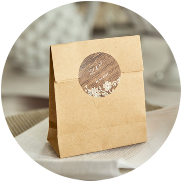 Sachet cadeau mariage