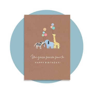 Carte d'anniversaire