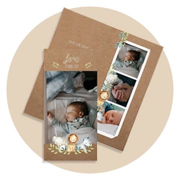 Faire part naissance gar on personnaliser 2 essais gratuits