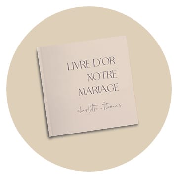Livre d'or mariage