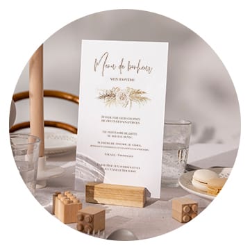 Menu Menu baptême