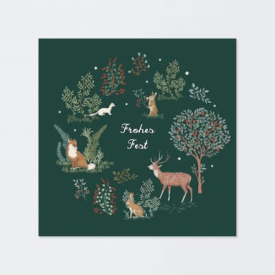 Weihnachtskarte Weihnachtsgeschichte