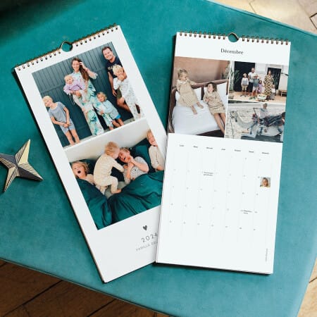 Calendrier photo Noël planning