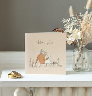 Faire-part de mariage