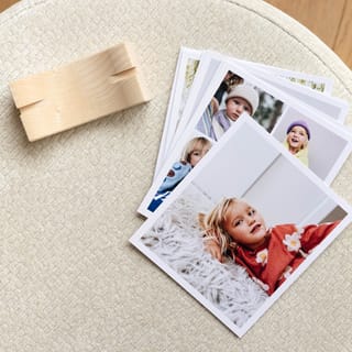 Tirages avec support bois